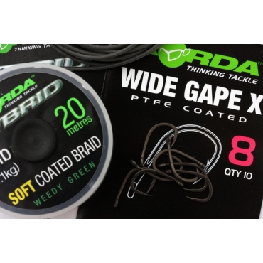 Korda Wide Gape X Hook Size 8